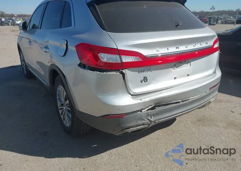 2017 Lincoln Mkx Select z USA, uszkodzony, nr VIN 2LMPJ6KR6HBL49295